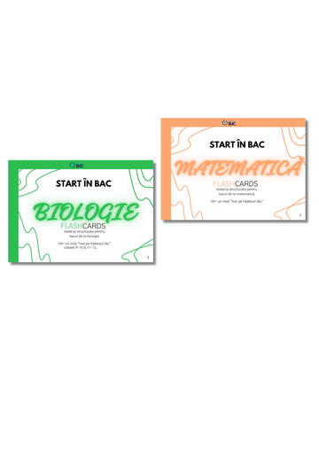 BAC REAL Pachet - Mate + Biologie