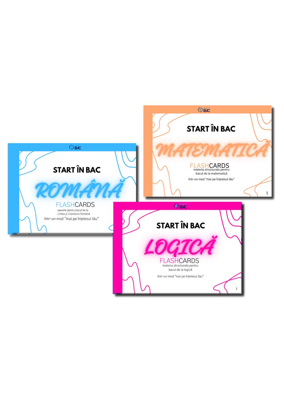 BAC TEHNO Pachet Complet - Română + Mate + Logică